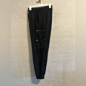 Banana Republic Dark Cargo jogger tencel  pants size 7 relaxed soft